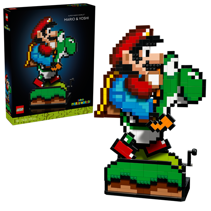 לגו Super Mario™ - Super Mario World™: מריו ויושי (71438)-2
