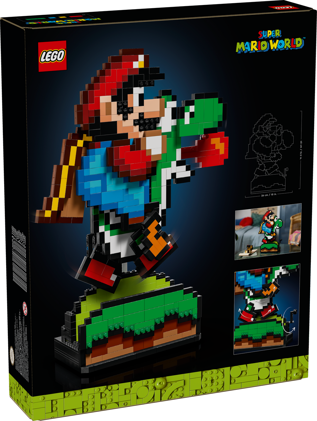 לגו Super Mario™ - Super Mario World™: מריו ויושי (71438)-2