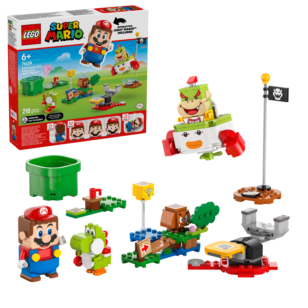 לגו Super Mario™ - הרפתקאות עם ‎‎‎‎‎‎‎‎‎‎‎‎‎‎‎‎‎‎‎‎‎‎‎‎‎‎‎‎‎ ®LEGO ™Mario‎‎אינטראקטיבי (71439)-1