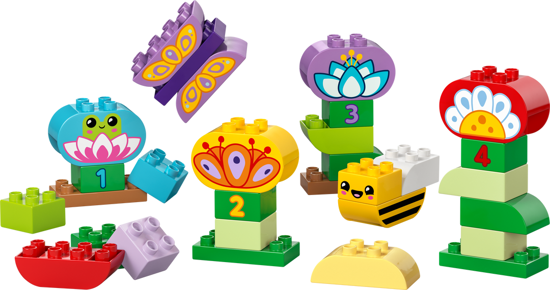 לגו DUPLO® - גן ופרחים לפיתוח יצירתיות (10444)-0