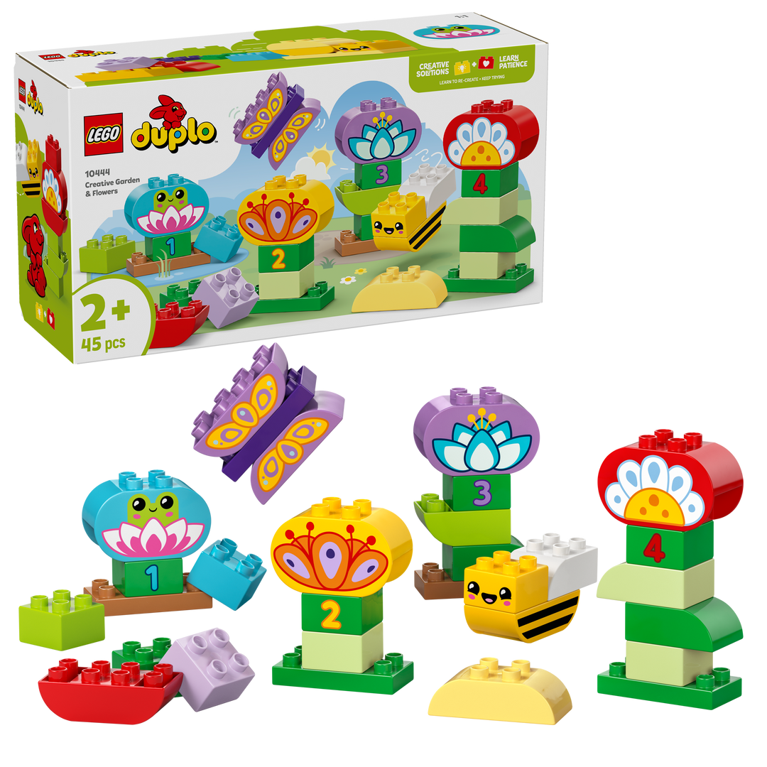 לגו DUPLO® - גן ופרחים לפיתוח יצירתיות (10444)-1