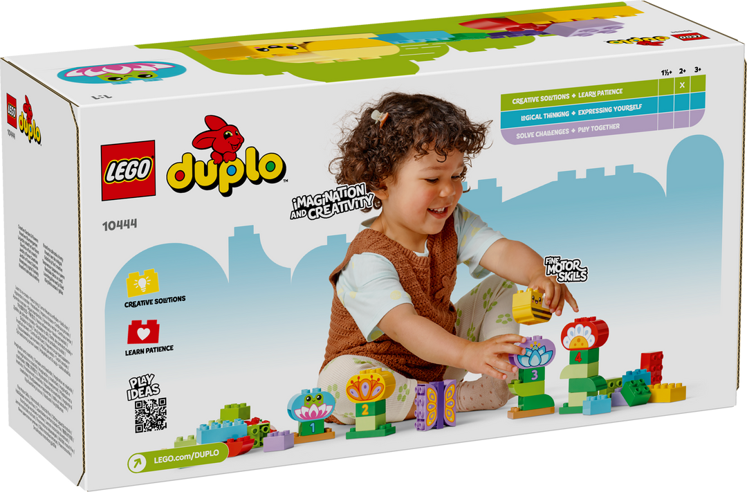 לגו DUPLO® - גן ופרחים לפיתוח יצירתיות (10444)-2