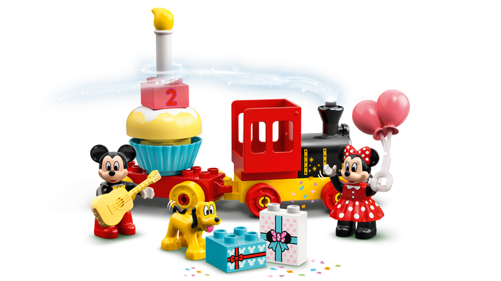 לגו DUPLO® │ Disney - רכבת יום ההולדת של מיקי ומיני (10941)-4