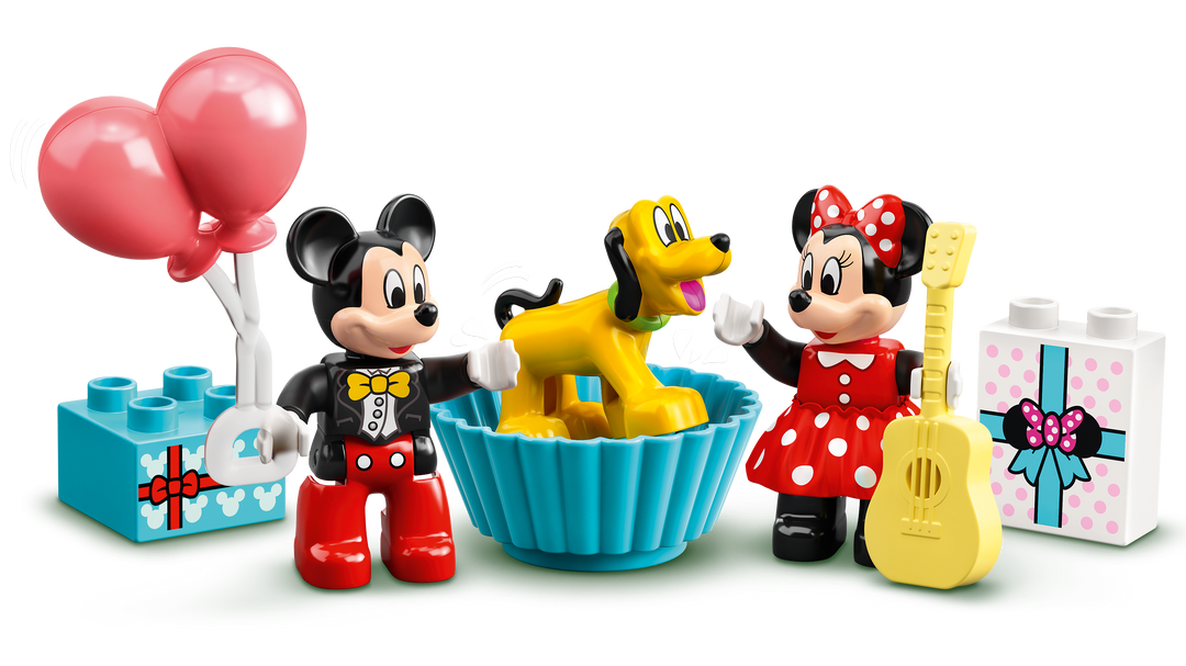 לגו DUPLO® │ Disney - רכבת יום ההולדת של מיקי ומיני (10941)-5