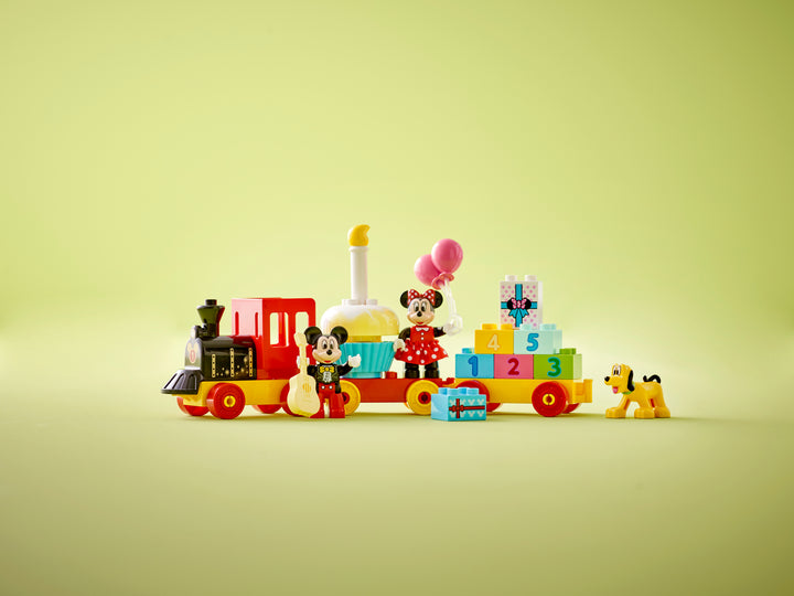 לגו DUPLO® │ Disney - רכבת יום ההולדת של מיקי ומיני (10941)-10