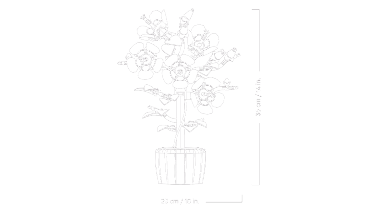 לגו Botanicals - היביסקוס (10372)-6