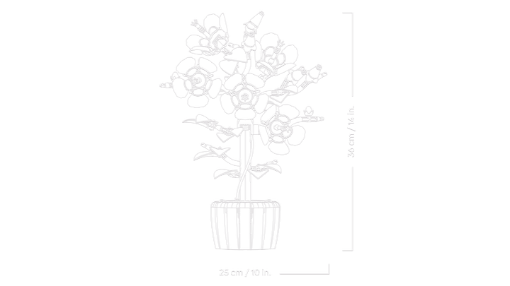 לגו Botanicals - היביסקוס (10372)-7