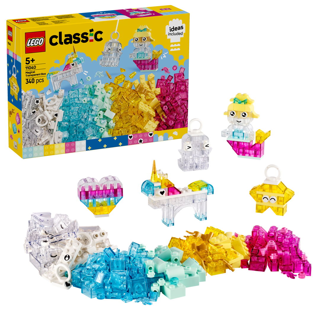 לגו Classic - קופסה שקופה קסומה (11040)-2