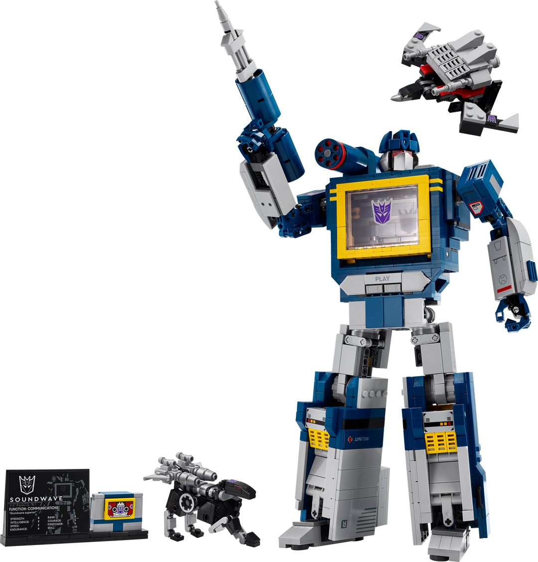 לגו Icons - Transformers: סאונדווייב (10358)