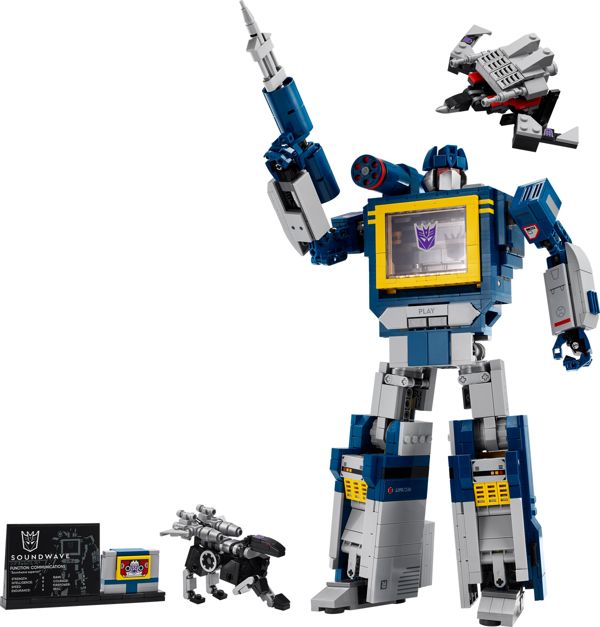 לגו Icons - Transformers: סאונדווייב (10358)-1