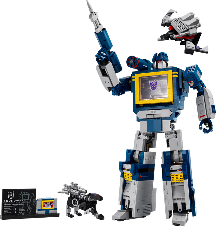 לגו Icons - Transformers: סאונדווייב (10358)-1