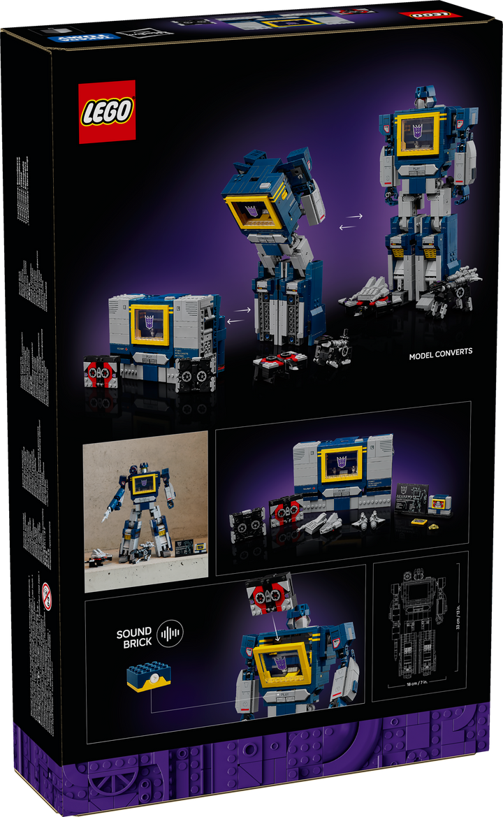 לגו Icons - Transformers: סאונדווייב (10358)-3