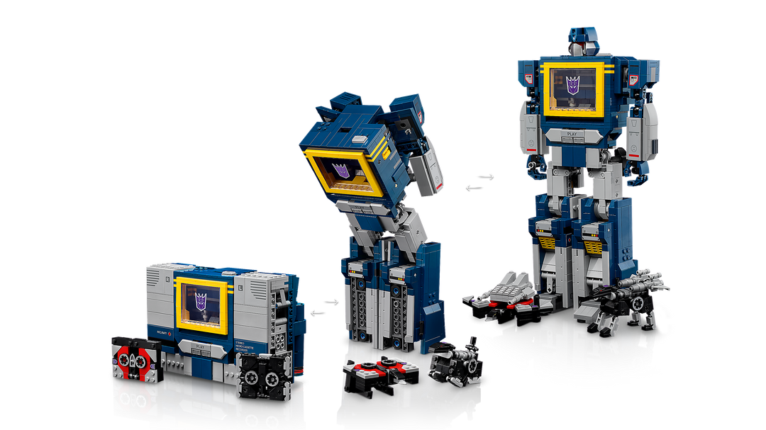לגו Icons - Transformers: סאונדווייב (10358)-6