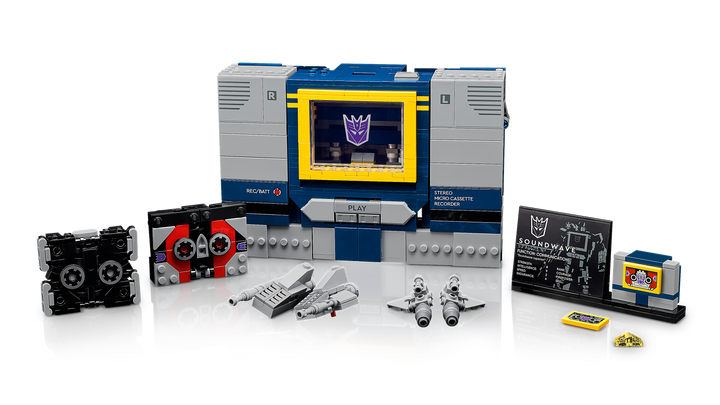 לגו Icons - Transformers: סאונדווייב (10358)-8