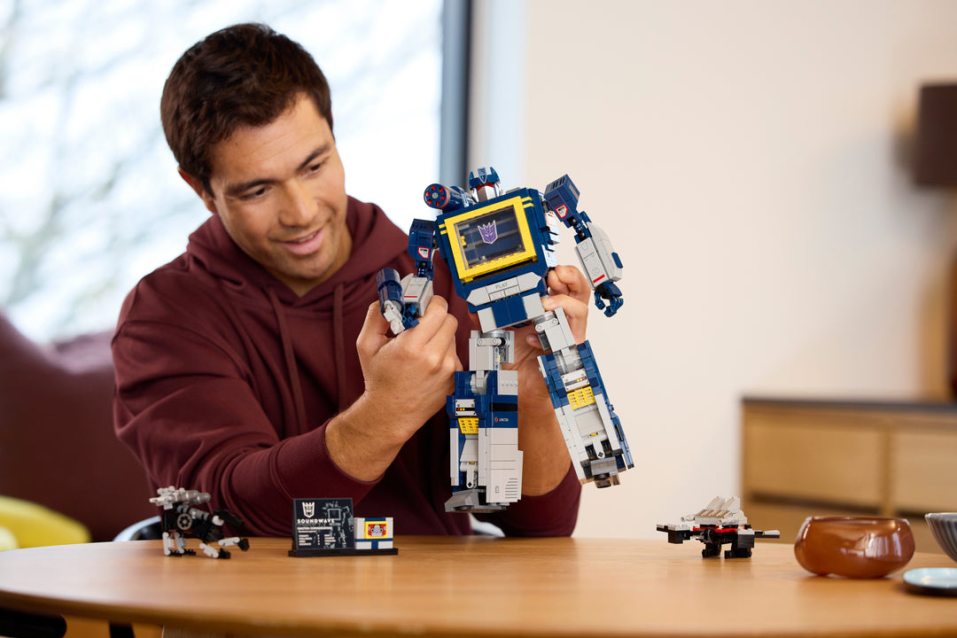 לגו Icons - Transformers: סאונדווייב (10358)-8