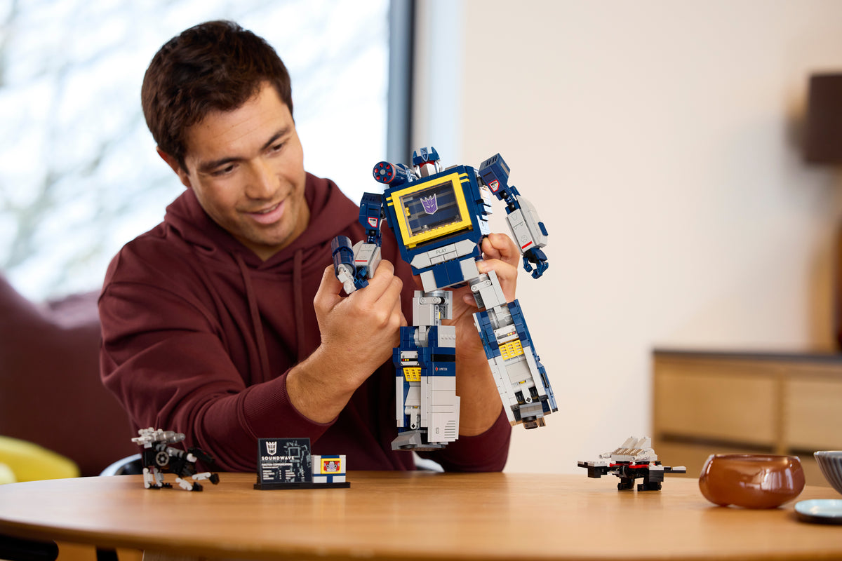 לגו Icons - Transformers: סאונדווייב (10358)-9