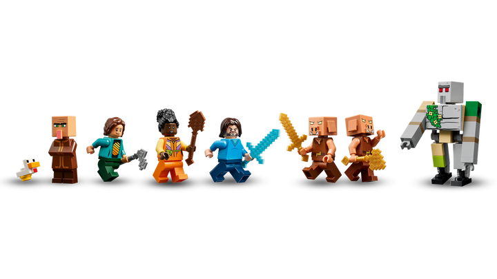 לגו Minecraft® - התקפת הכפר מבלון הגאסט (21273)-3