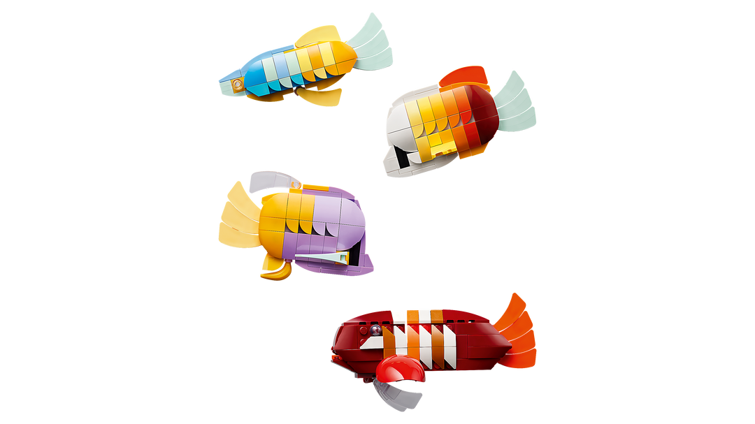 לגו Icons - אקווריום טרופי (10366)-4