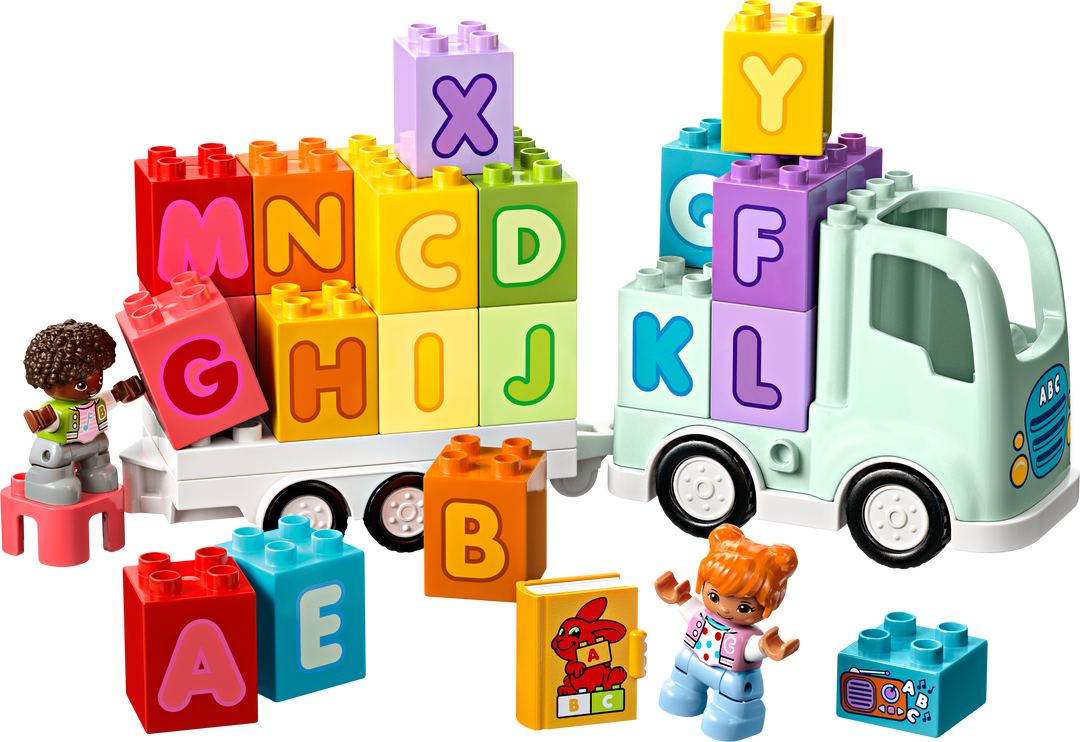 לגו DUPLO® - משאית אותיות (10421)-0