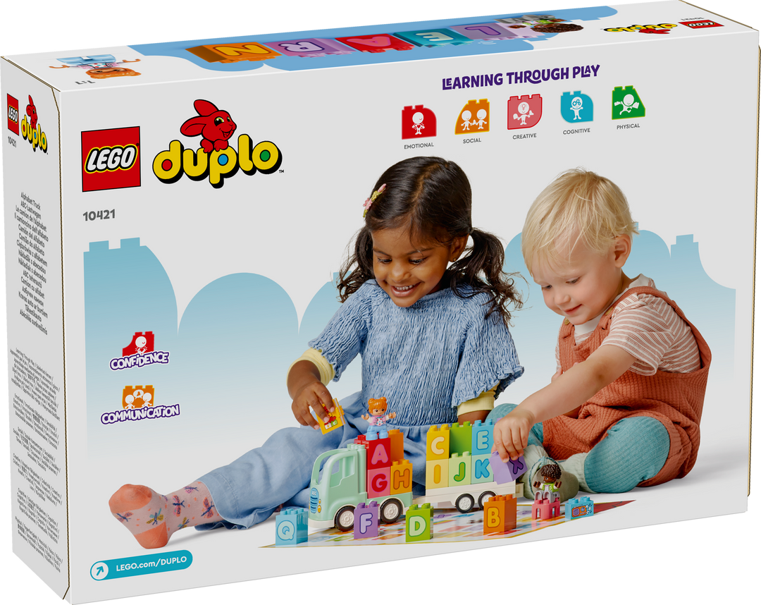 לגו DUPLO® - משאית אותיות (10421)-1