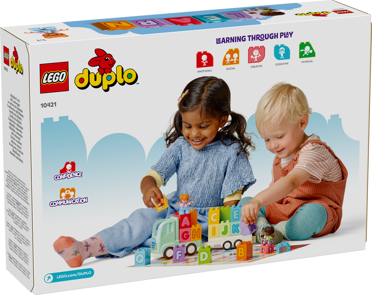 לגו DUPLO® - משאית אותיות (10421)-2