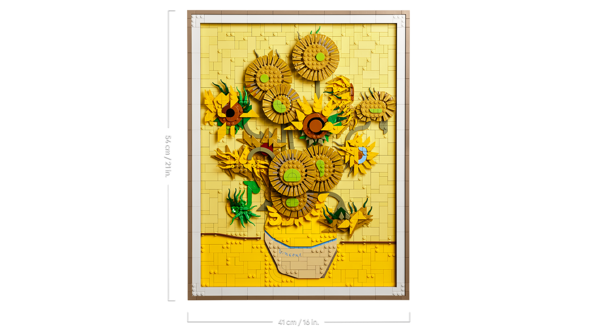 לגו Art - Vincent Van Gogh - חמניות (31215)-4