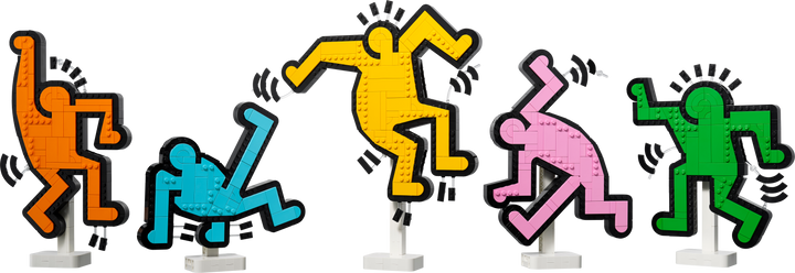 לגו Art - Keith Haring – דמויות רוקדות (31216)-1