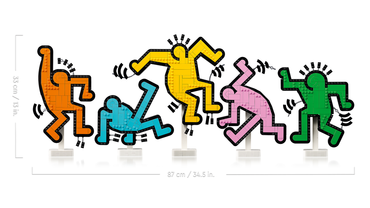 לגו Art - Keith Haring – דמויות רוקדות (31216)-5
