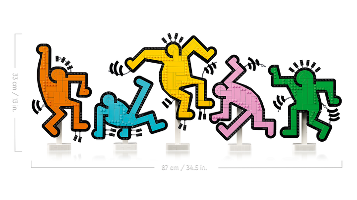 לגו Art - Keith Haring – דמויות רוקדות (31216)-5
