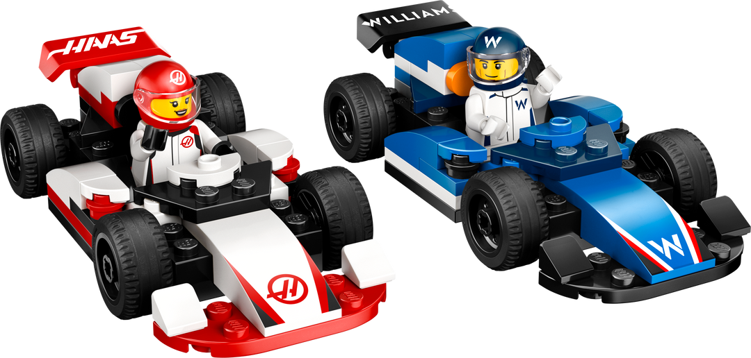 לגו City - מכוניות מרוץ F1® Williams Racing ו- F1® Haas (60464)-1