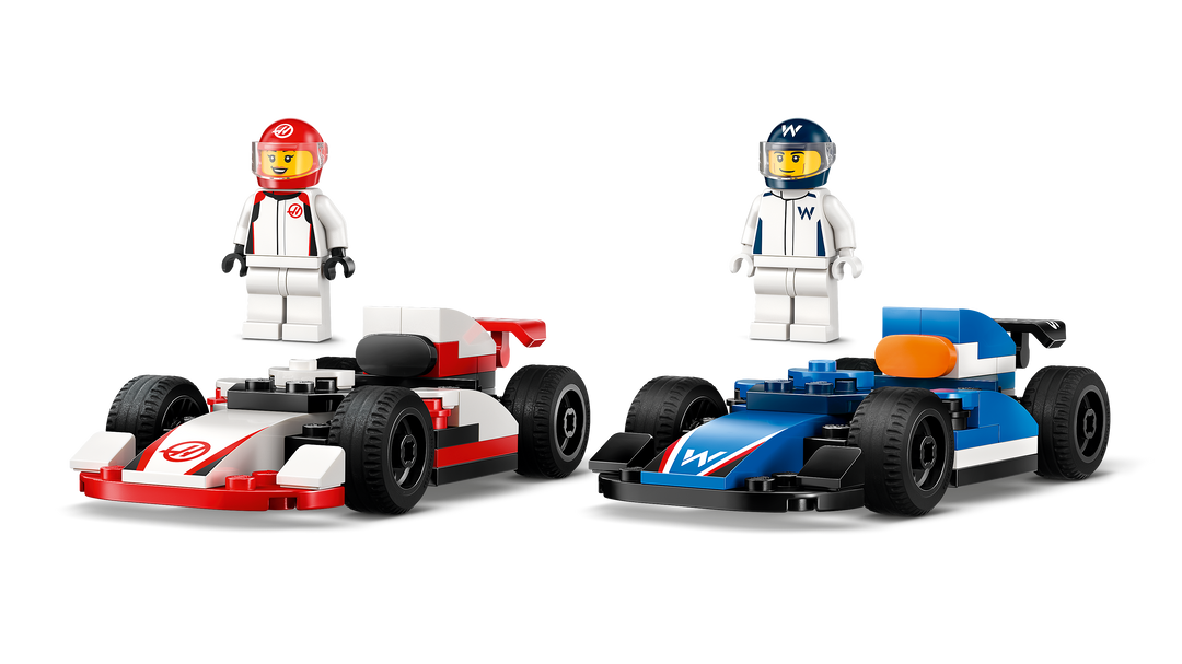 לגו City - מכוניות מרוץ F1® Williams Racing ו- F1® Haas (60464)-4