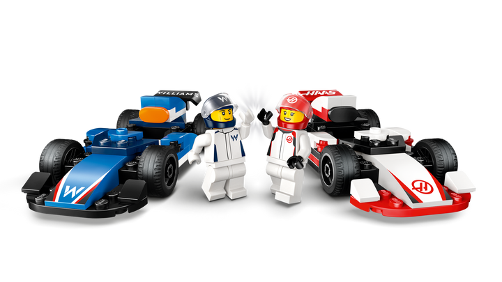 לגו City - מכוניות מרוץ F1® Williams Racing ו- F1® Haas (60464)-5