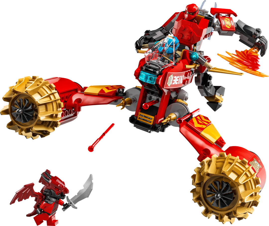 לגו NINJAGO® - רכב סטורם של רובוט של קאי (71830)-0