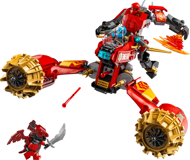 לגו NINJAGO® - רכב סטורם של רובוט של קאי (71830)-1