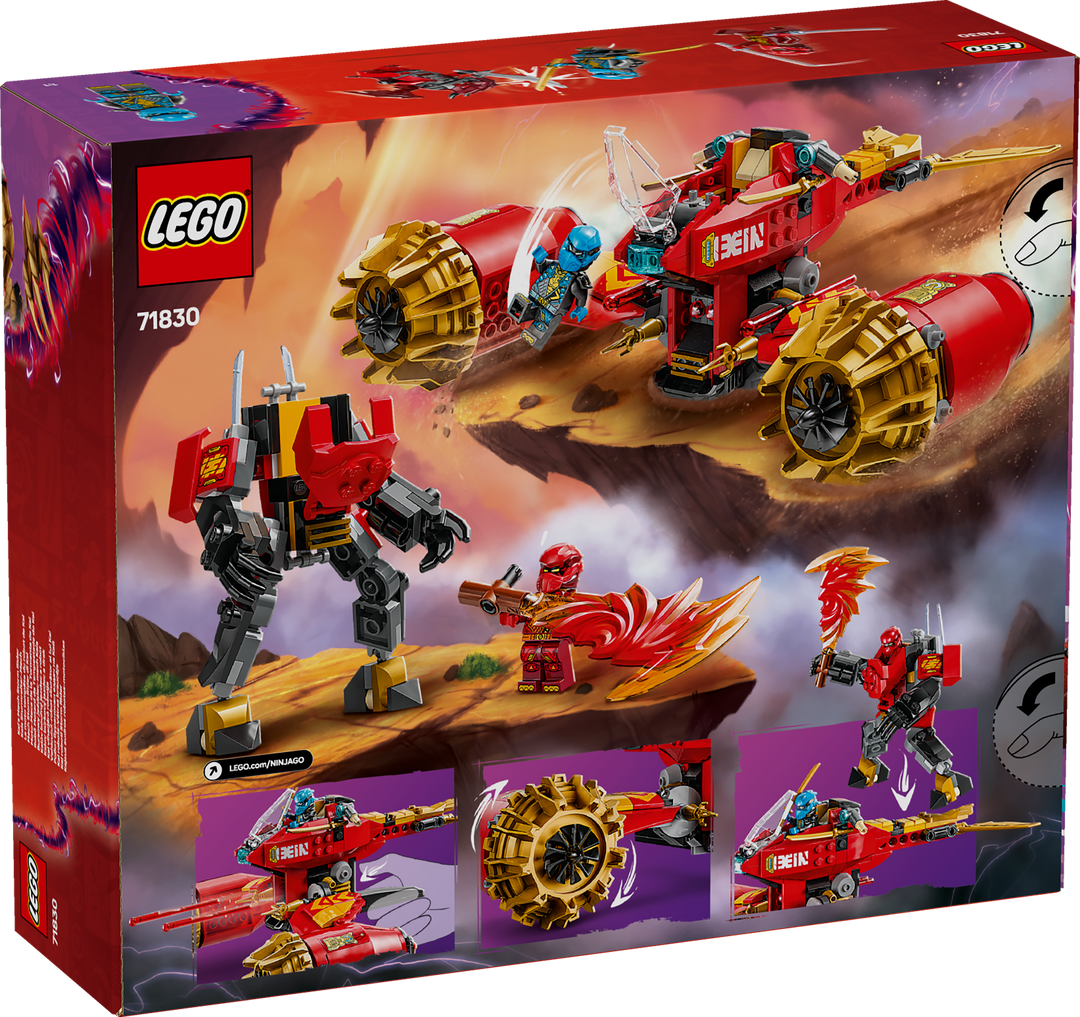 לגו NINJAGO® - רכב סטורם של רובוט של קאי (71830)-1
