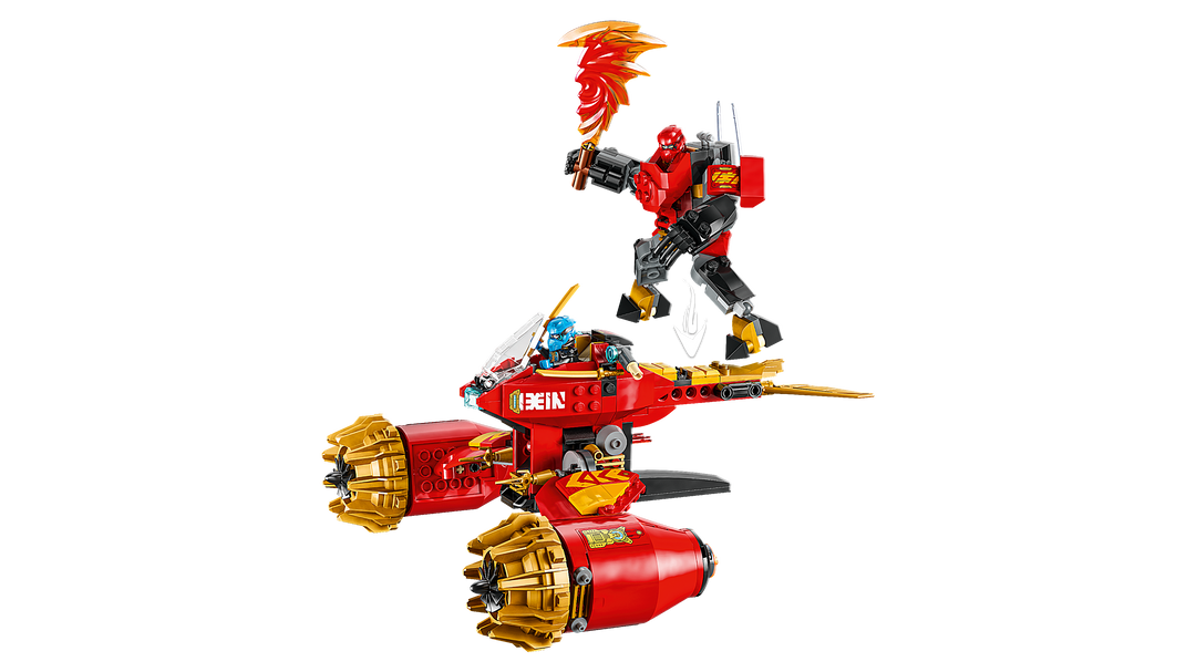 לגו NINJAGO® - רכב סטורם של רובוט של קאי (71830)-4