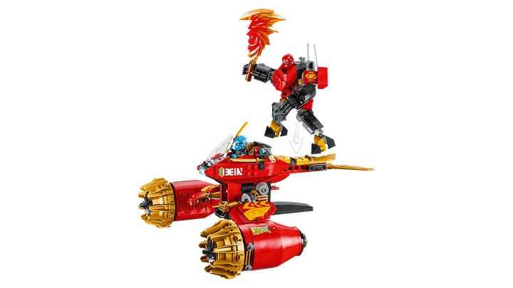 לגו NINJAGO® - רכב סטורם של רובוט של קאי (71830)-5