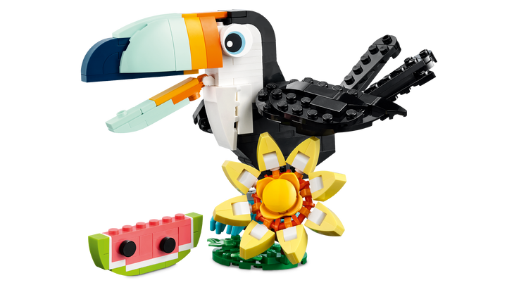 לגו Creator 3in1 - חיות בר: טוקאן טרופי (31173)-6
