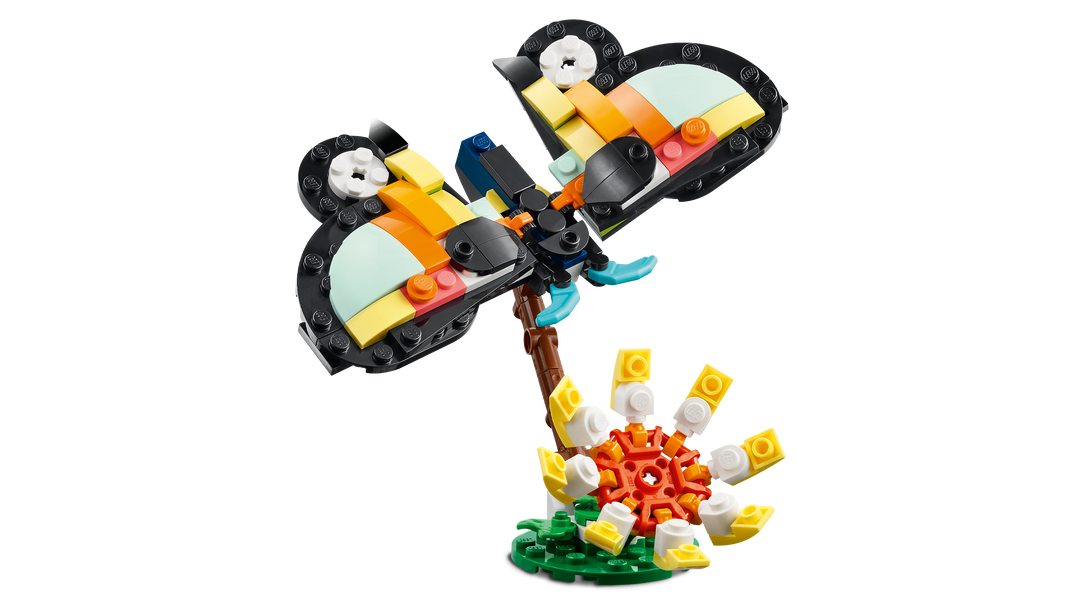 לגו Creator 3in1 - חיות בר: טוקאן טרופי (31173)-7