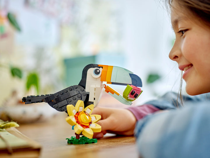 לגו Creator 3in1 - חיות בר: טוקאן טרופי (31173)-11