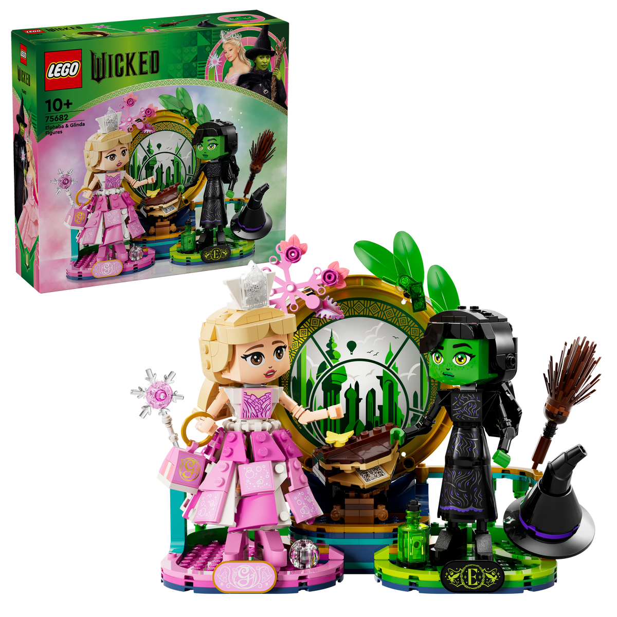 לגו Wicked - דמויות של Elphaba ו-Glinda (75682)-2