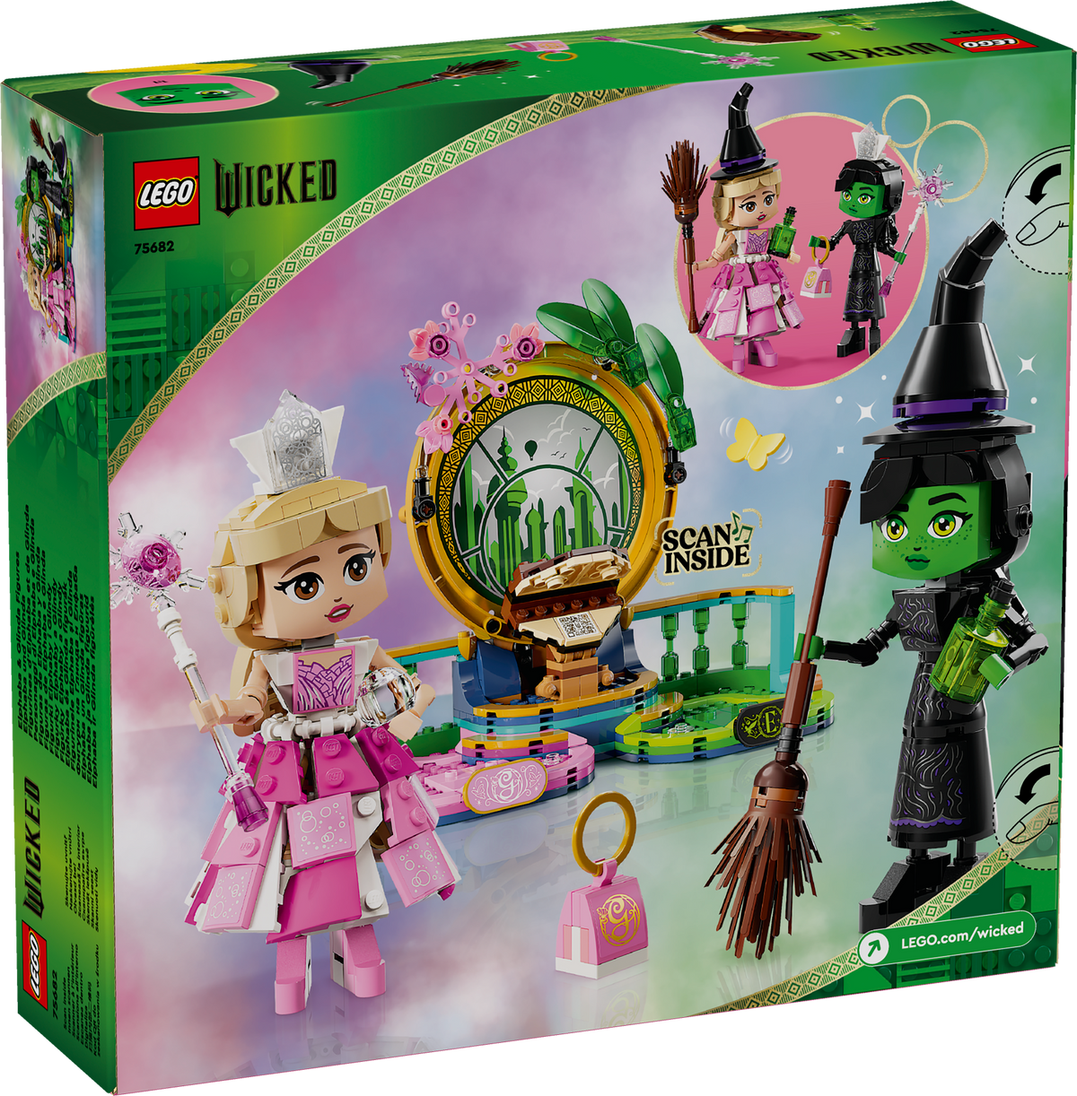 לגו Wicked - דמויות של Elphaba ו-Glinda (75682)-3
