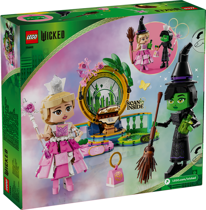לגו Wicked - דמויות של Elphaba ו-Glinda (75682)-3