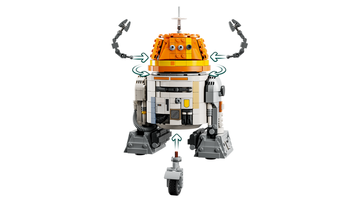 לגו Star Wars™ - רובוט שירות ותיקונים Chopper (C1-10P)™‎‎‎‎‎‎‎‎‎‎‎‎‎‎‎‎‎ (75416)-5