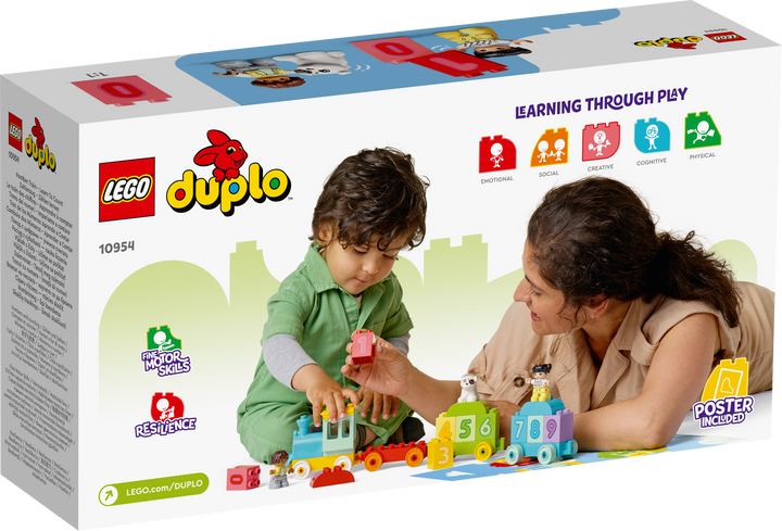 לגו DUPLO® - רכבת המספרים - תלמדו לספור (10954)-8
