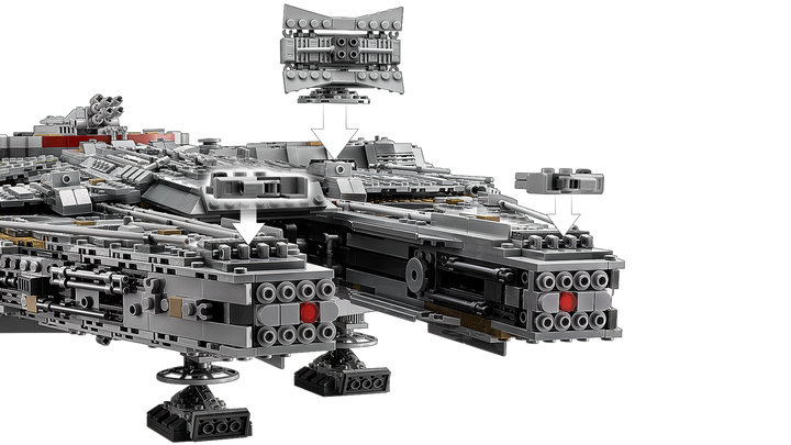 לגו Star Wars™ - Millennium Falcon™‎ (75192)-5
