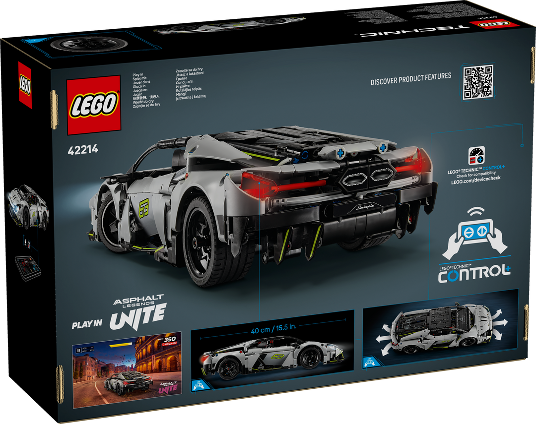 לגו Technic - מכונית ספורט-על Lamborghini Revuelto (42214)-9