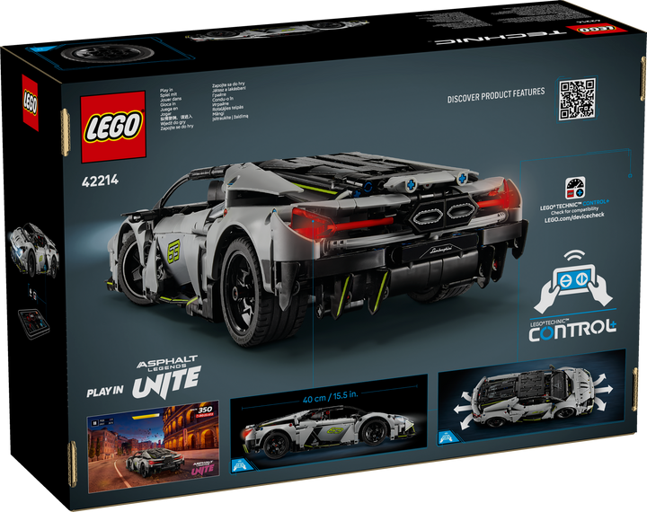 לגו Technic - מכונית ספורט-על Lamborghini Revuelto (42214)-10