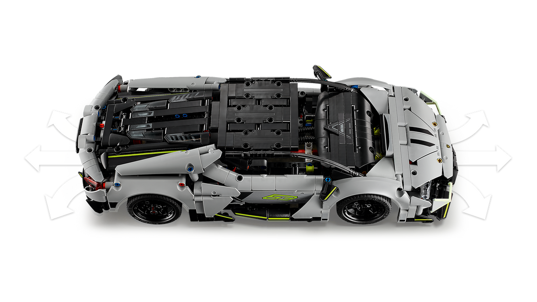 לגו Technic - מכונית ספורט-על Lamborghini Revuelto (42214)-5
