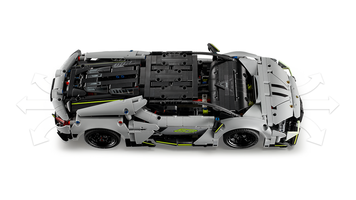 לגו Technic - מכונית ספורט-על Lamborghini Revuelto (42214)-6